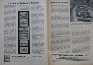 "Motor-Echo" Automobile-Magazine 1954 (6663)